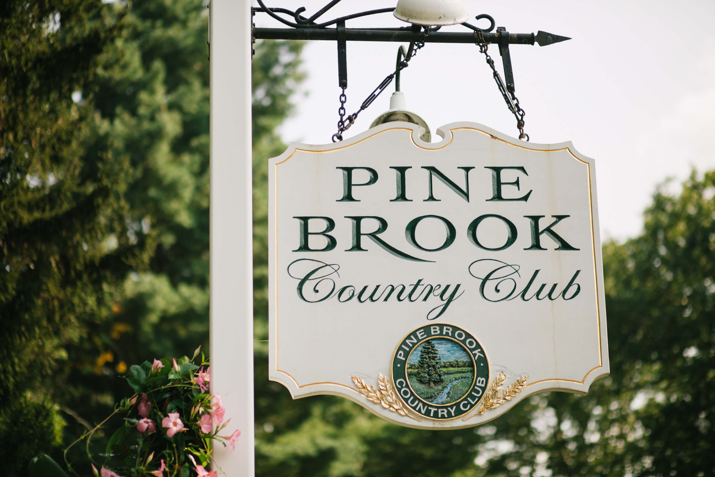 Pine Brook sign